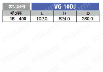 G-10DJ-100A | ダクタイル鉄製DJ（FCD450+ENP/NBR）5K/10Kバタフライ