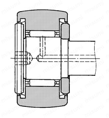 保持器付きカムフォロア KR 外形図02