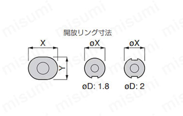ミニタイプPCの寸法図