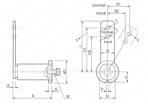 MIKI PULLEY 　ロスタテンショナー 　三木プーリー　SE-45