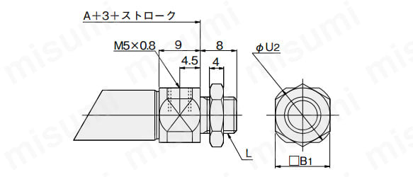 駆動機器標準 ペンシリンダシリーズ 片ロッド・両ロッド