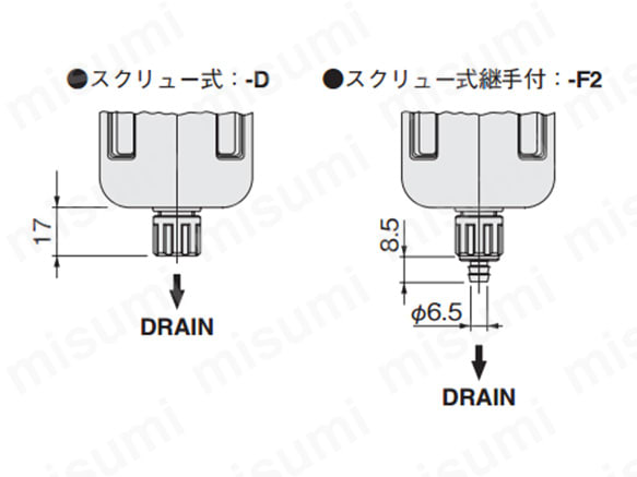 ドレンコックオプション