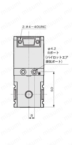 EVD-1000シリーズの寸法図