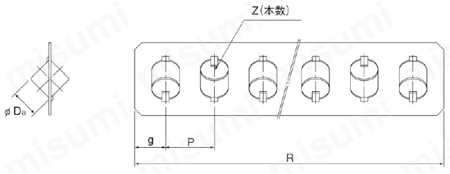 ＴＨＫ　クロスローラーガイド VR1-20HX5Z - 1