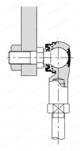 リンクボール ホルダ部めねじ BL、BL-A形 
