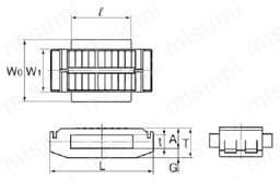 LRA4095 | LMローラー LRA形、LRA-Z形 | ＴＨＫ | MISUMI(ミスミ)
