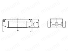 LMローラー LRB形、LRB-Z形 LRB-Z-UU形外形図