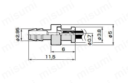質量: 0.7g 