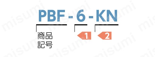 ミニボールプランジャ PBF 注文例