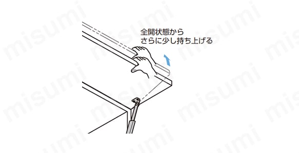 ステンレス鋼製クリーンステー LB-CV215A 製品仕様01
