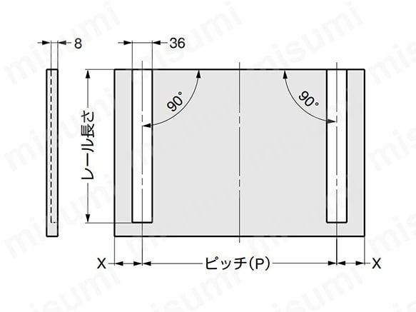 フリッパードア金具 OV-1型 | スガツネ工業 | MISUMI(ミスミ)