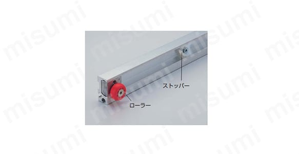 アルミ合金製 スライドレール 重量用 FR9000 | スガツネ工業 | MISUMI