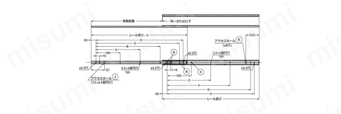 Accuride スライドレール C2421:関連画像