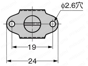 BI-FIX ファスナー サイズ08 外形図6