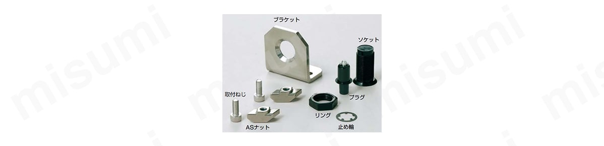 カムロックファスナー（小型ボタンタイプ） アルミフレーム取付用付属品:関連画像