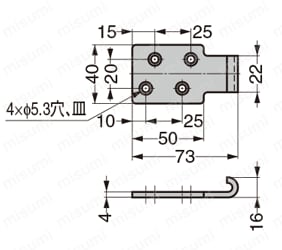 フック_TF20C/TF22C 外形図2