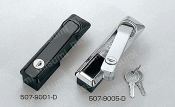 スイングハンドル ミニタイプロッドラッチ用 507-90型 外観図