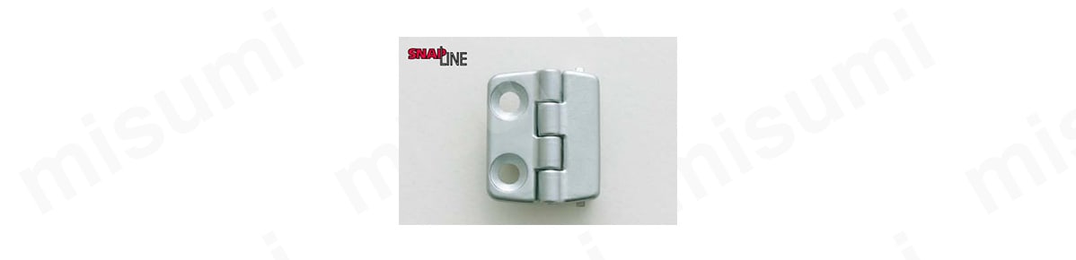 180°開き面付小型丁番 インセット扉用 スナップラインシリーズ 418-9305型:関連画像