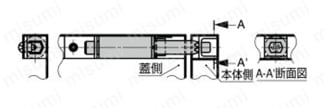 ダンパーヒンジ TD22A1／B1 製品仕様1