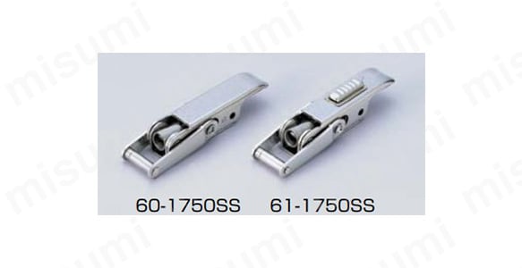 ステンレス鋼製超強力ファスナー 掛代調節機能付 61-1750SS・60