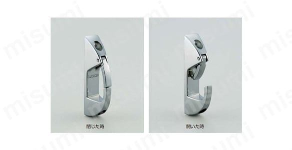 ステンレス鋼製 ナス環フック EN-R80 | スガツネ工業 | ミスミ | 376-9836