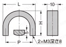 SUS製ハンドル_KB KB-30型外形図