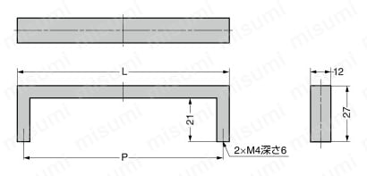 ハンドル_MN735Z 外形図