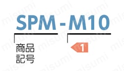 ストップピン SPM 品番指定
