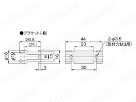 FN100シリーズの寸法図 単位 : mm
