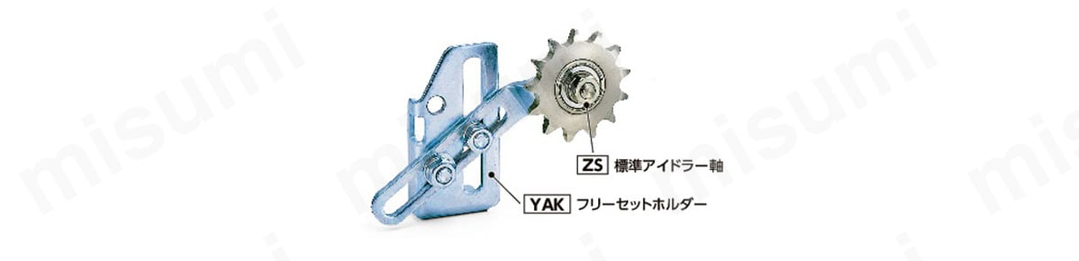 A形スプロケットアイドラー VSA:関連画像