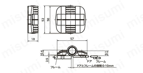ドアポジショニングヒンジ C6:関連画像