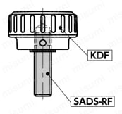 スクリューアダプタ（細目ねじタイプ）_SAD-RF 使用例