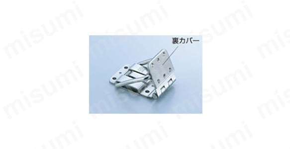 オールステンレス鋼製キャッチ付平丁番_HG-YC105:関連画像