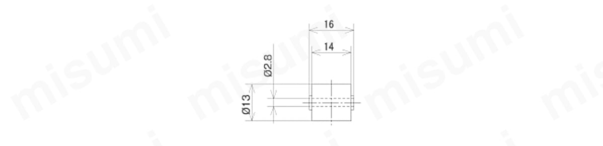 ケースラックコンベヤ W-13G 寸法図（1）