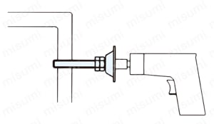 フットジャッキFJ型（標準タイプ） 使用例01