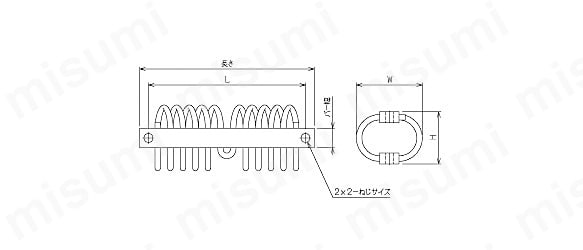 ワイヤーロープ防振器:関連画像
