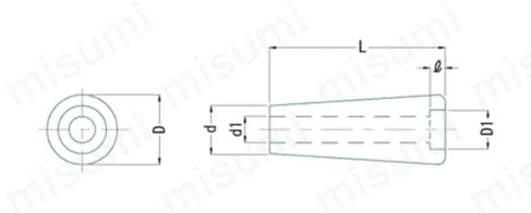 エンプラ握り EG 外形図