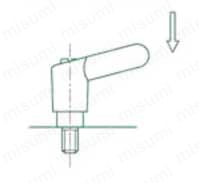 ミニクランプレバー（ステン） MCRS,MCFS 使用例03