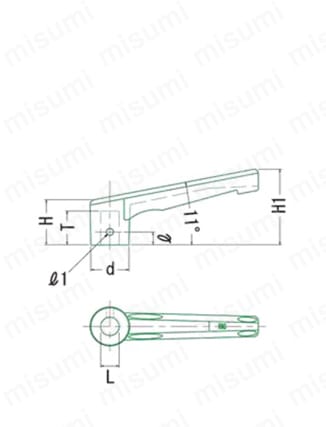 フィックスドレバー FLR,FLS 外形図1