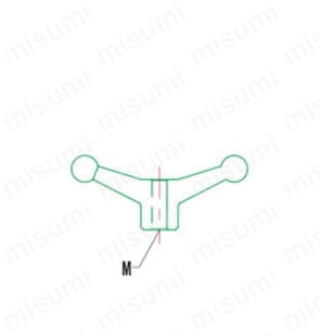 スピードハンドル SH 外形図3