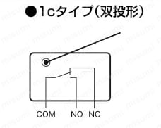 軽トルク基本スイッチ【D2MC】 接触仕様