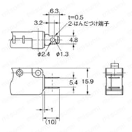 小形基本スイッチ【D2RV】 製品仕様1