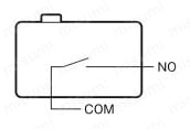 Small basic switch V Contact specification 1a type (normally open)