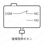 一般用基本スイッチ Z 維持接触形接触形式