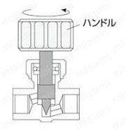マレブルバルブ 10Kタイプ ニードルバルブ フランジ形 使用例