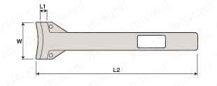 マニュアルピンセット Lシリーズ 外界図_関連画像