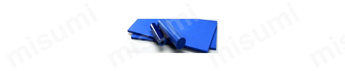 プラスチック MC901 切板（青） 板厚 20mm　150mm×600mm - 3