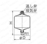 SR-462 | 膨張タンク 半密閉式 | オンダ製作所 | MISUMI(ミスミ)