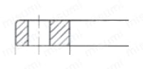 水道用フランジF12（7.5K形） 全面座:FF