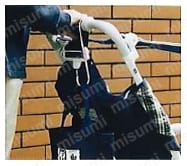 ファンシーSフックツイスト（JANコードシール付き） 使用例